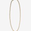 Jewelry Azlee | Medium Circle-Link Textured Chain