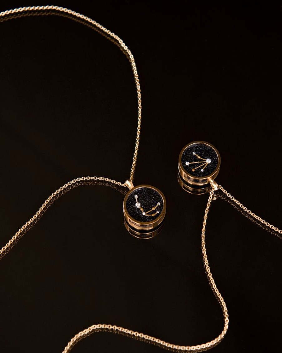 Jewelry Azlee | Libra Night Sky Necklace