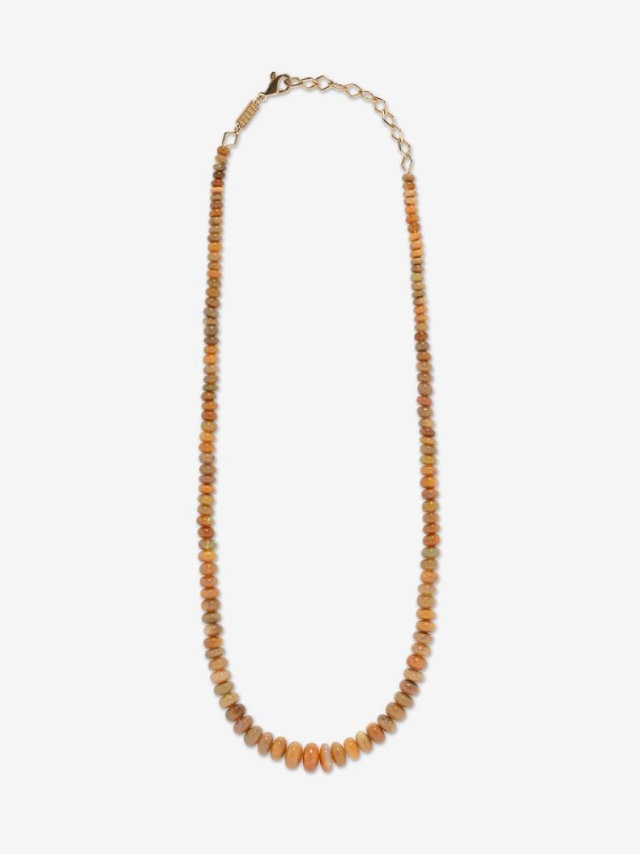 Jewelry Azlee | African Opal Bead Necklace