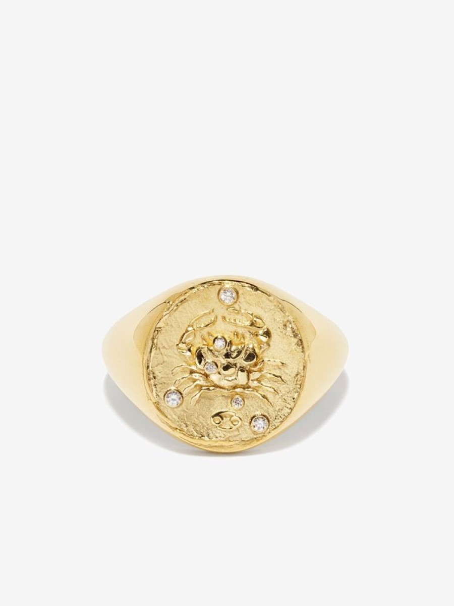 Jewelry Azlee | Cancer Signet Ring