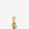 Jewelry Azlee | Ruby Scattered Small Gold Nugget Charm