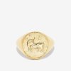 Jewelry Azlee | Taurus Signet Ring