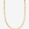 Jewelry Azlee | Large Gold Bar Necklace