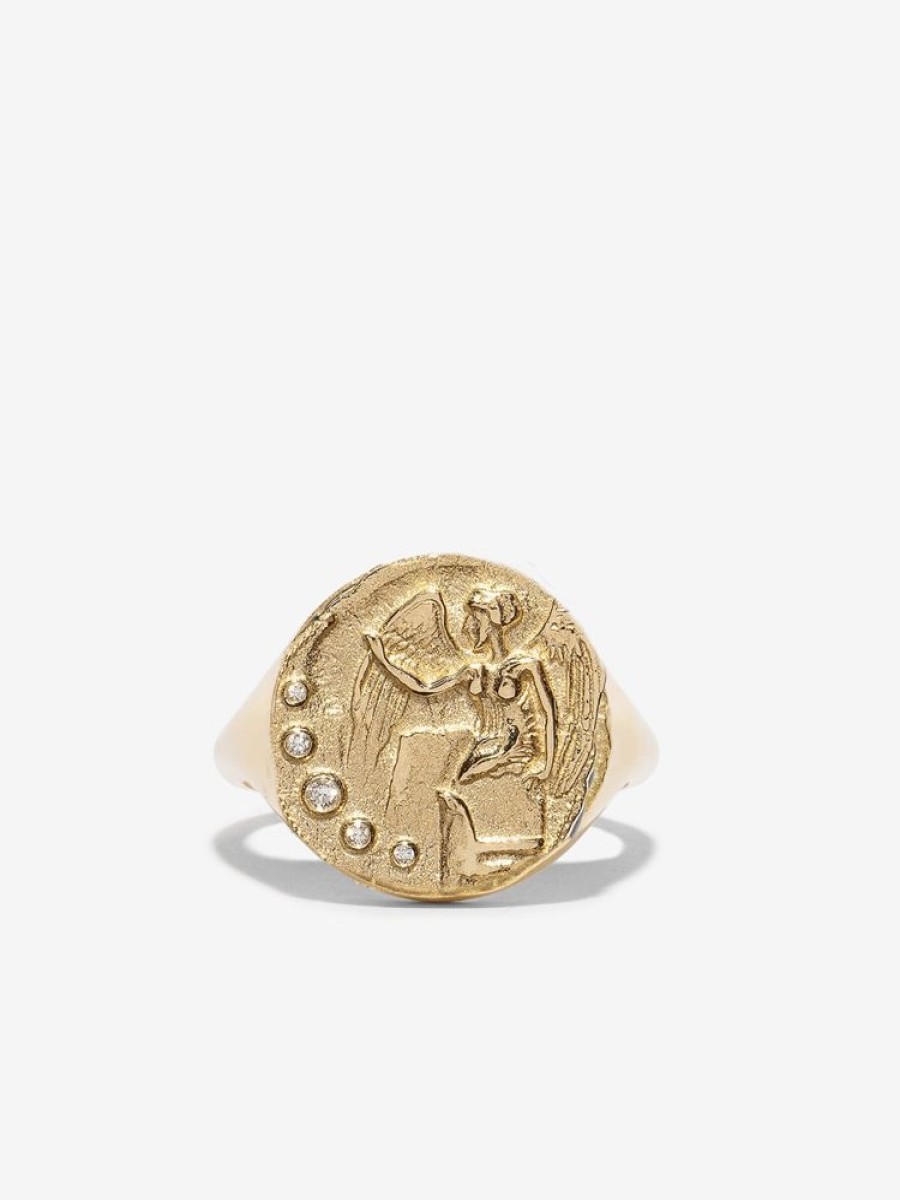 Jewelry Azlee | Goddess Of Victory Signet Ring