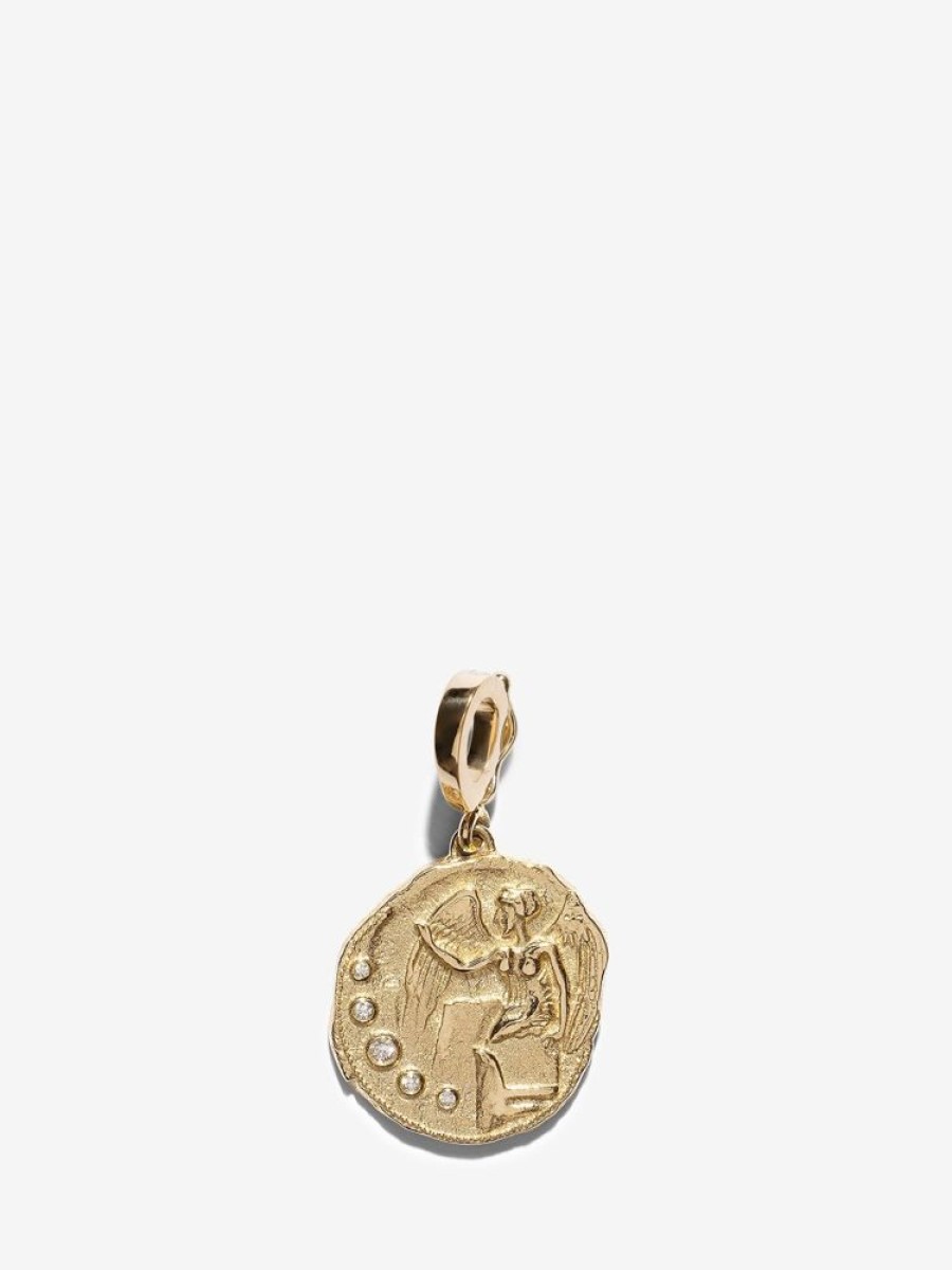 Jewelry Azlee | Goddess Of Victory Small Coin Charm