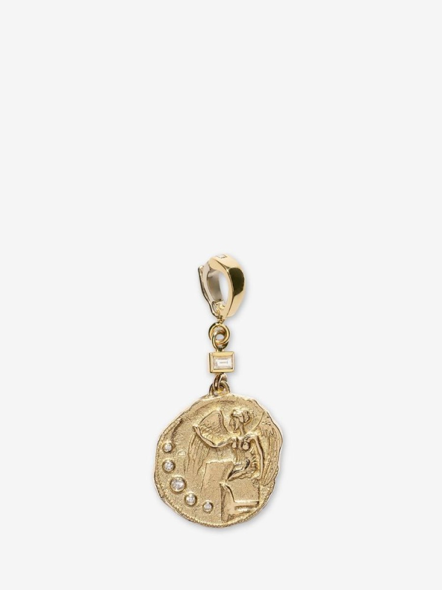 Jewelry Azlee | Goddess Of Victory Small Coin Charm