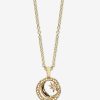 Jewelry Azlee | Petite Cosmic Coin Necklace