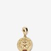 Jewelry Azlee | Lion Small Ruby Coin Charm