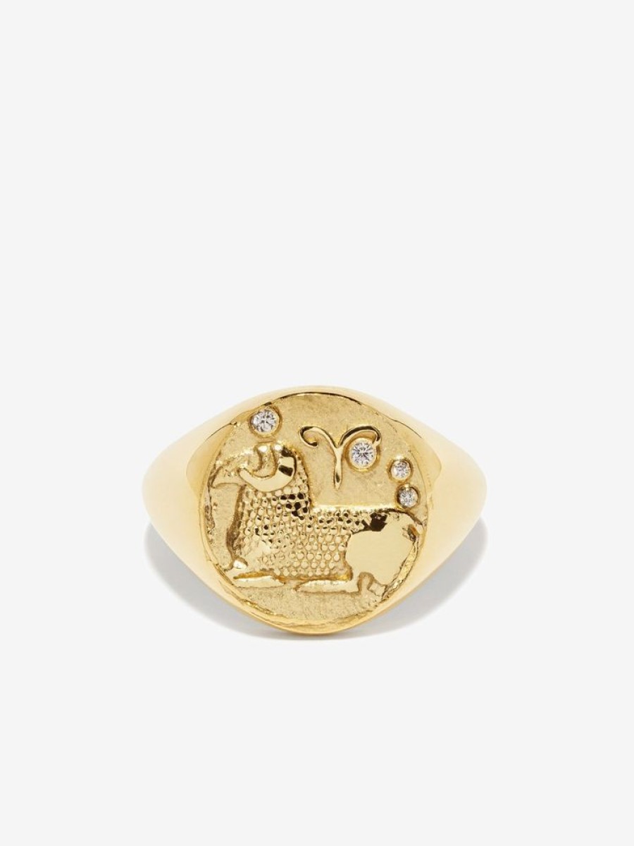 Jewelry Azlee | Aries Signet Ring