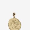 Jewelry Azlee | Of The Stars Leo Large Coin Charm