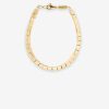 Jewelry Azlee | Large Gold Bar Bracelet