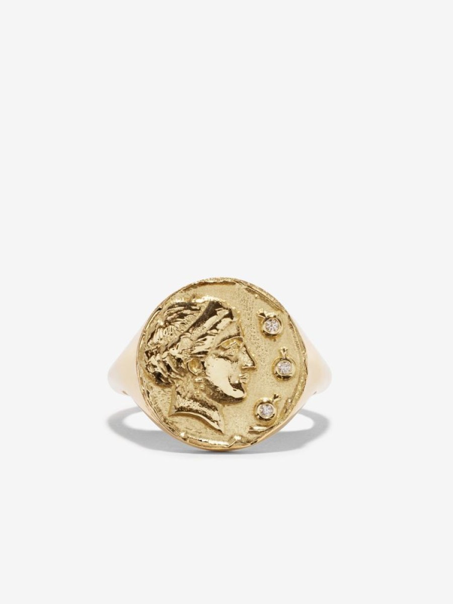 Jewelry Azlee | Hera Goddess Signet Ring