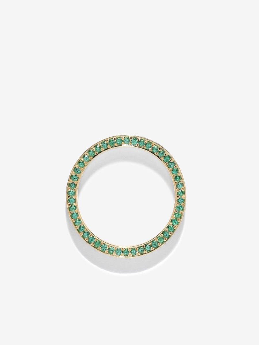 Jewelry Azlee | All Over Eternity Emerald Band