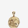 Jewelry Azlee | Of The Stars Aries Large Coin Charm