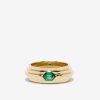 Jewelry Azlee | Staircase 5-Tier Emerald Hexagon Ring