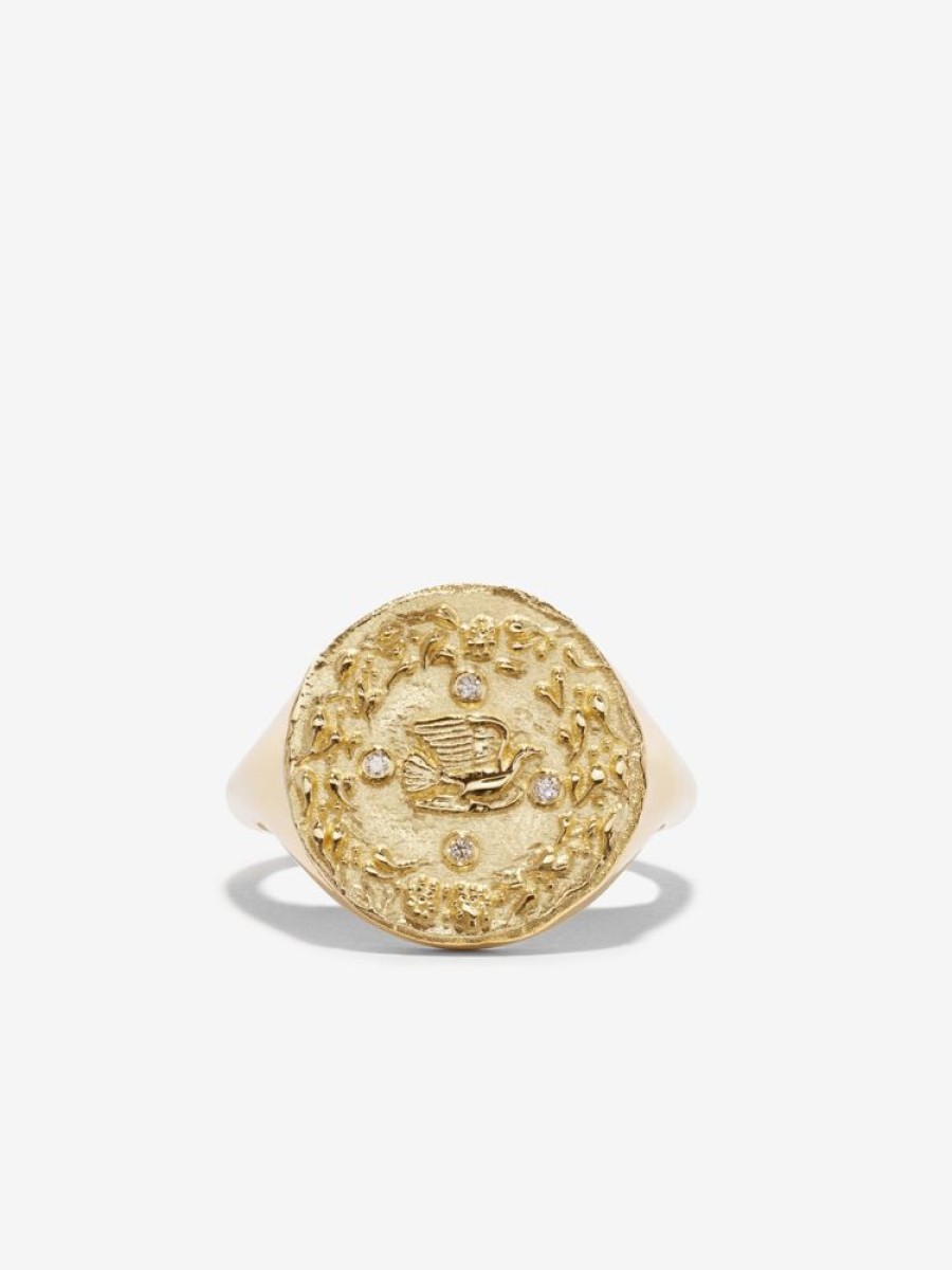 Jewelry Azlee | Mother Nature Signet Ring