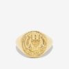 Jewelry Azlee | Of The Sea Coin Signet Ring