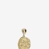 Jewelry Azlee | Of The Earth Small Diamond Coin Charm