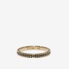 Jewelry Azlee | All Over Eternity Black Diamond Band