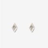 Jewelry Azlee | Kite Diamond Studs In Bezel