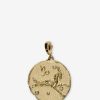 Jewelry Azlee | Of The Stars Capricorn Large Coin Charm